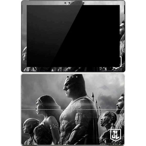 The Justice League (2017) Profile Characters Poster Surface Pro 4 Skin