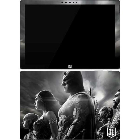 The Justice League (2017) Profile Characters Poster Surface Pro 7 Skin