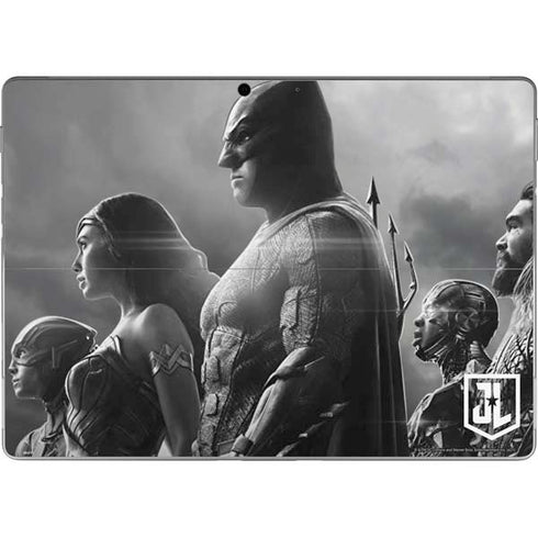 The Justice League (2017) Profile Characters Poster Surface Pro 8 Skin