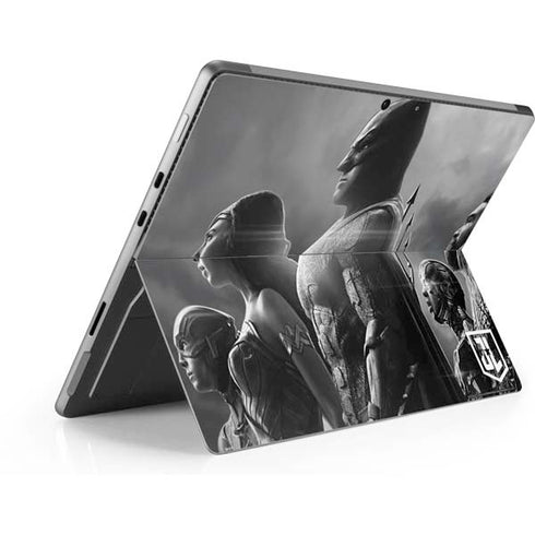 The Justice League (2017) Profile Characters Poster Surface Pro 8 Skin