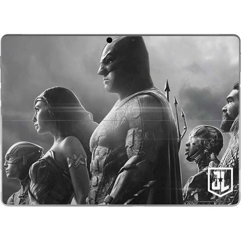 The Justice League (2017) Profile Characters Poster Surface Pro 9 Skin