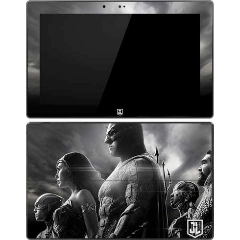 The Justice League (2017) Profile Characters Poster Surface Pro Tablet Skin