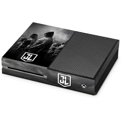The Justice League (2017) Profile Characters Poster Xbox One Console Skin