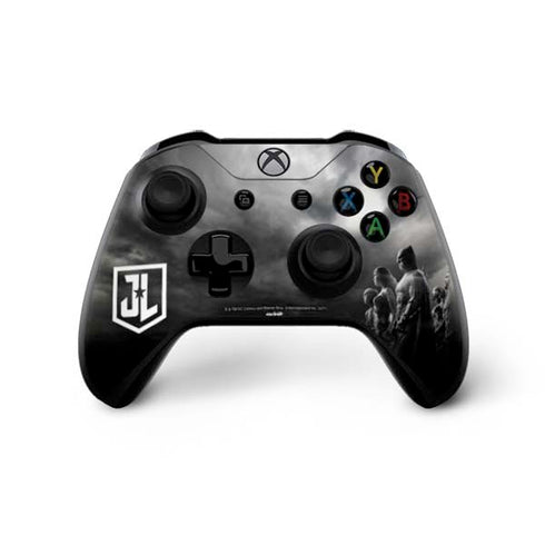 The Justice League (2017) Profile Characters Poster Xbox One X Controller Skin