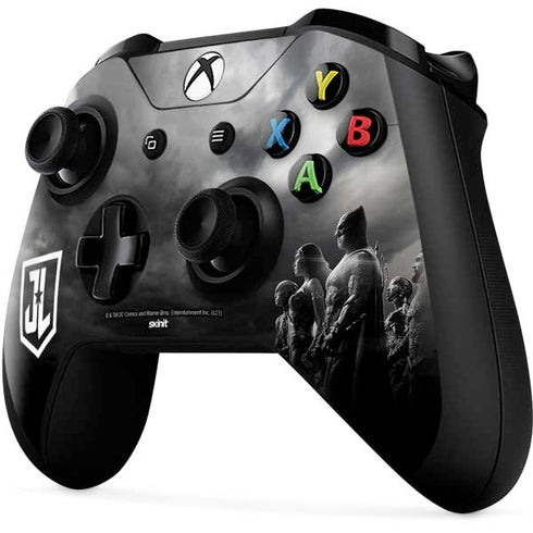 The Justice League (2017) Profile Characters Poster Xbox One X Controller Skin