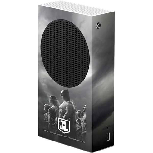 The Justice League (2017) Profile Characters Poster Xbox Series S Console Skin