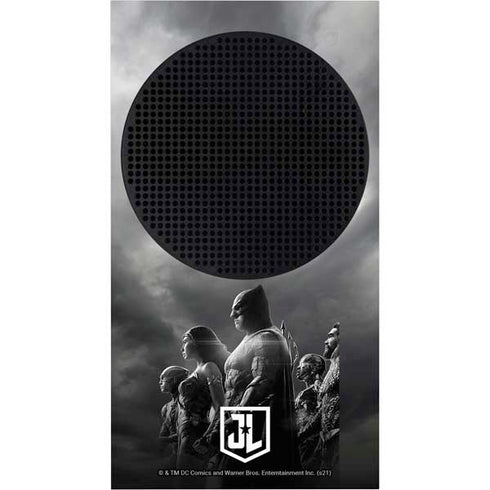 The Justice League (2017) Profile Characters Poster Xbox Series S Console Skin