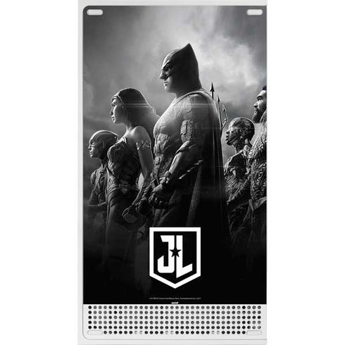 The Justice League (2017) Profile Characters Poster Xbox Series S Console Skin