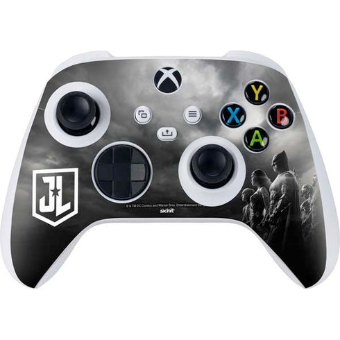 The Justice League (2017) Profile Characters Poster Xbox Series S Controller Skin