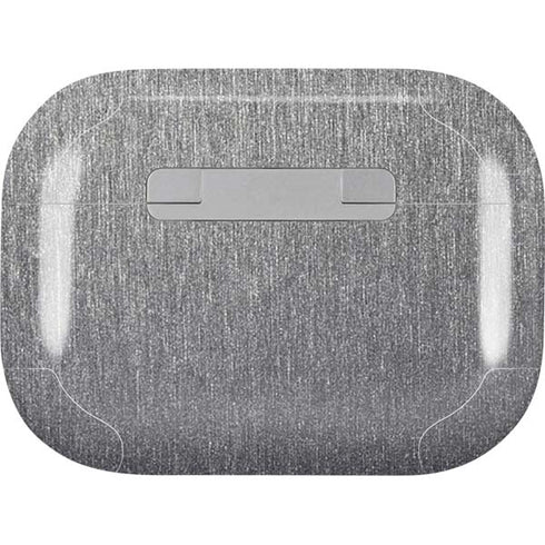 Brushed Steel Texture Apple AirPods Pro Skin