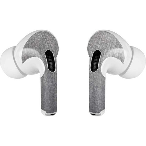 Brushed Steel Texture Apple AirPods Pro Skin