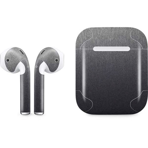 Specialty Vinyl Brushed Steel Texture Apple AirPods Skin