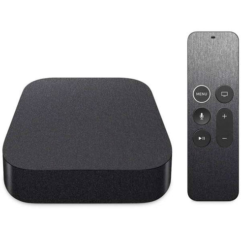 Specialty Vinyl Brushed Steel Texture Apple TV Skin