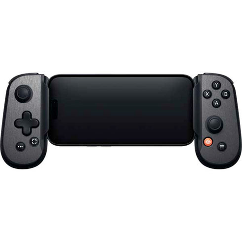 Specialty Vinyl Brushed Steel Texture Backbone One for iPhone Game Controller Skin