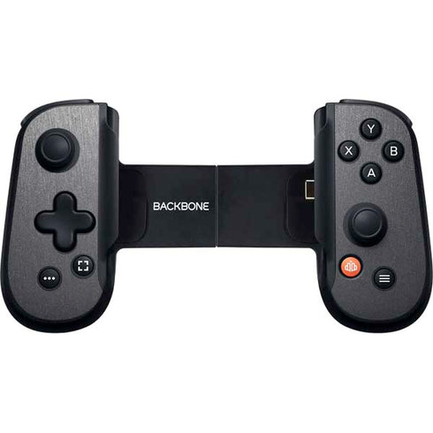 Specialty Vinyl Brushed Steel Texture Backbone One for iPhone Game Controller Skin