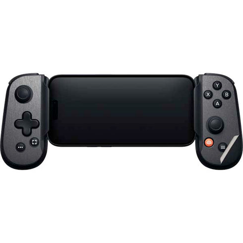 Specialty Vinyl Brushed Steel Texture Backbone One for iPhone Game Controller Skin