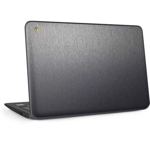 Brushed Steel Texture HP Chromebook Skin