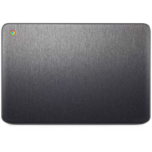 Brushed Steel Texture HP Chromebook Skin