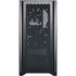 Specialty Vinyl Brushed Steel Texture Corsair 4000D Tempered Glass Mid-Tower ATX Case Skin