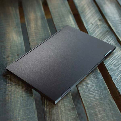 Specialty Vinyl Brushed Steel Texture HP Envy Skin