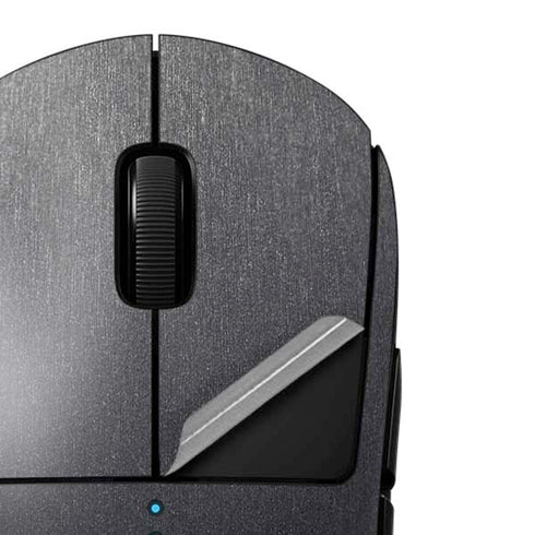 Specialty Vinyl Brushed Steel Texture G Pro Wireless Gaming Mouse Skin
