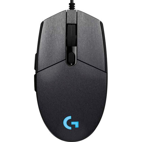 Specialty Vinyl Brushed Steel Texture G203 Prodigy RGB Wired Gaming Mouse Skin