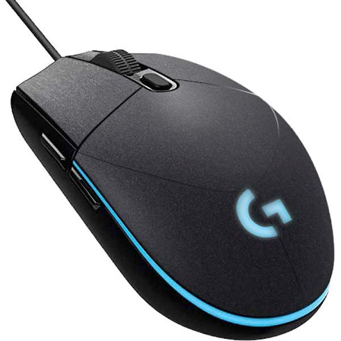 Specialty Vinyl Brushed Steel Texture G203 Prodigy RGB Wired Gaming Mouse Skin