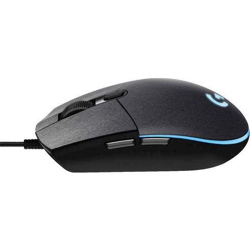 Specialty Vinyl Brushed Steel Texture G203 Prodigy RGB Wired Gaming Mouse Skin