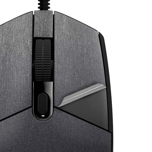 Specialty Vinyl Brushed Steel Texture G203 Prodigy RGB Wired Gaming Mouse Skin