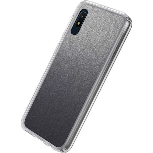 Specialty Vinyl Brushed Steel Texture Galaxy A10e Clear Case