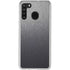 Specialty Vinyl Brushed Steel Texture Galaxy A21 Clear Case