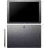 Specialty Vinyl Brushed Steel Texture Galaxy Book 12in Skin