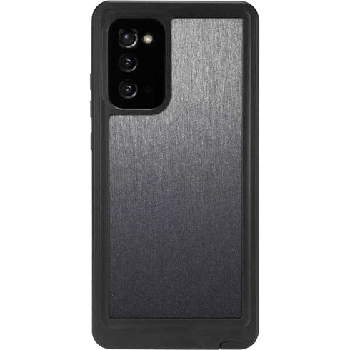Specialty Vinyl Brushed Steel Texture Galaxy Note20 5G Waterproof Case