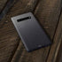 Specialty Vinyl Brushed Steel Texture Galaxy S10 Plus Skin