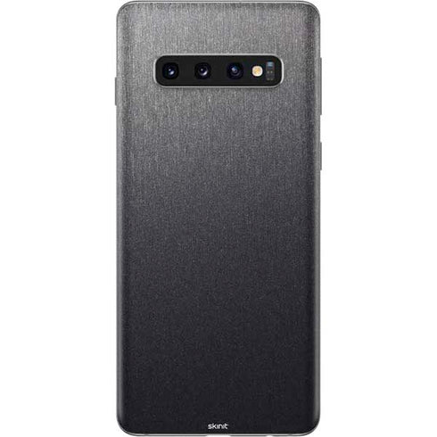 Specialty Vinyl Brushed Steel Texture Galaxy S10 Skin