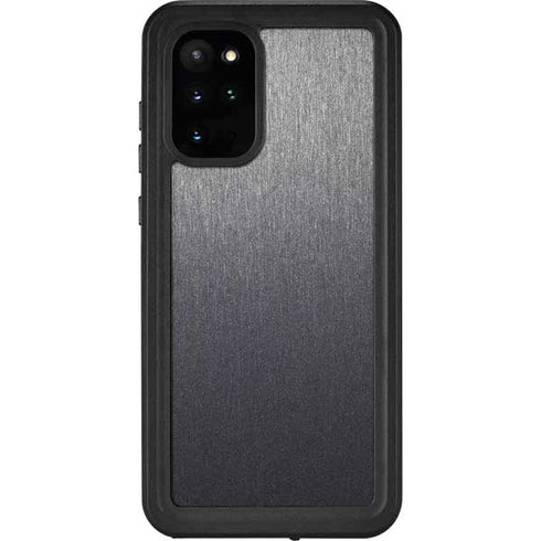 Specialty Vinyl Brushed Steel Texture Galaxy S20 Plus Waterproof Case