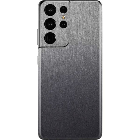 Specialty Vinyl Brushed Steel Texture Galaxy S21 Ultra 5G Skin