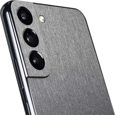 Specialty Vinyl Brushed Steel Texture Galaxy S22 Plus Skin