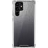 Specialty Vinyl Brushed Steel Texture Galaxy S22 Ultra Clear Case