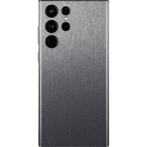Specialty Vinyl Brushed Steel Texture Galaxy S22 Ultra Skin