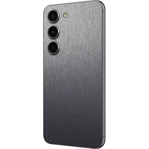 Specialty Vinyl Brushed Steel Texture Galaxy S23 Skin