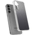 Specialty Vinyl Brushed Steel Texture Galaxy S24 Plus Clear Case