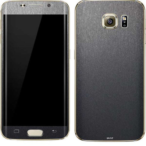 Specialty Vinyl Brushed Steel Texture Galaxy S7 Edge Skin