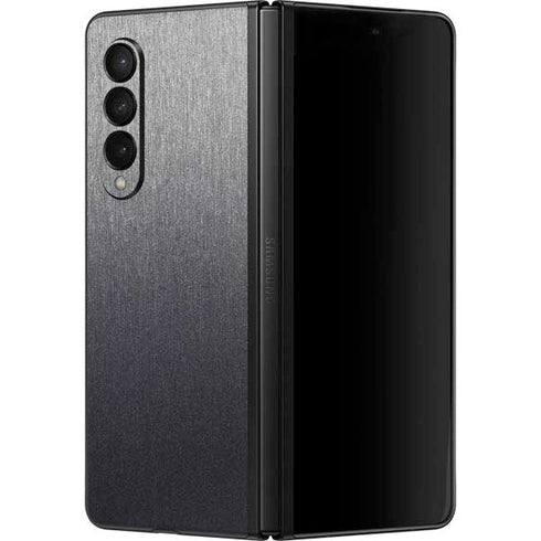 Specialty Vinyl Brushed Steel Texture Galaxy Z Fold3 5G Skin