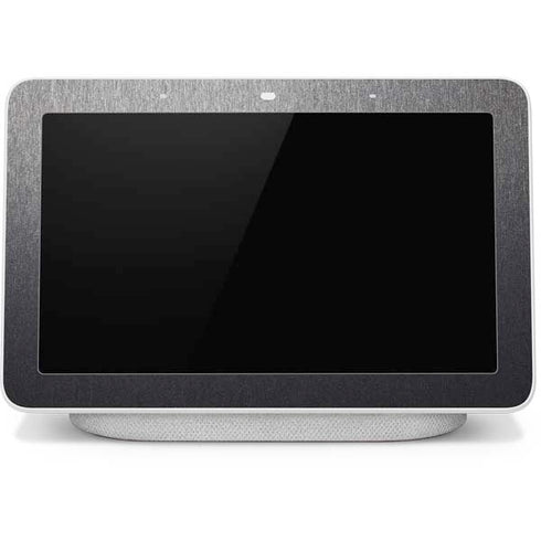 Specialty Vinyl Brushed Steel Texture Google Home Hub Skin