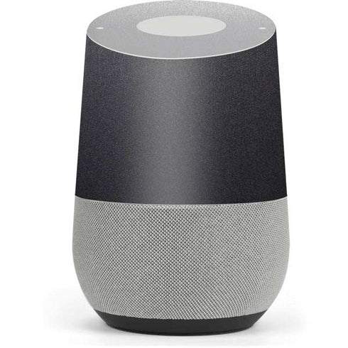 Specialty Vinyl Brushed Steel Texture Google Home Skin