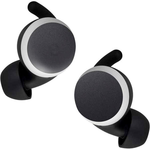 Specialty Vinyl Brushed Steel Texture Google Pixel Buds Skin