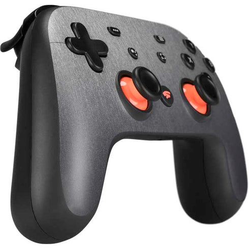 Specialty Vinyl Brushed Steel Texture Google Stadia Controller Skin