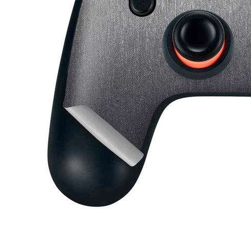 Specialty Vinyl Brushed Steel Texture Google Stadia Controller Skin