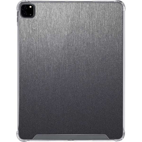 Specialty Vinyl Brushed Steel Texture iPad Pro 12.9in (2020) Clear Case